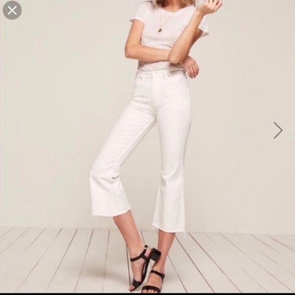 Reformation cropped jeans. - Picture 2 of 2